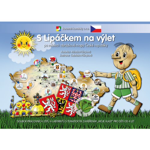 S Lipáčkem na výlet po místech obrázkové mapy České republiky
