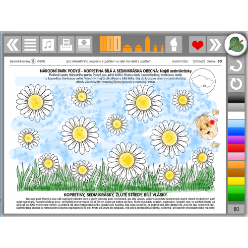 Interaktivní soubor pracovních listů a labyrintů Kreslíme a učíme se: S LIPÁČKEM NA VÝLET