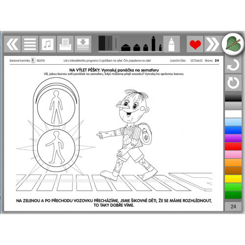 Interaktivní soubor pracovních listů a labyrintů Kreslíme a učíme se: S LIPÁČKEM NA VÝLET