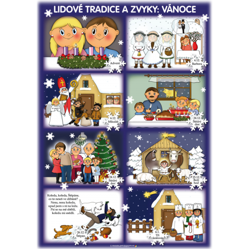 Tematický obraz: Lidové tradice a zvyky: Vánoce