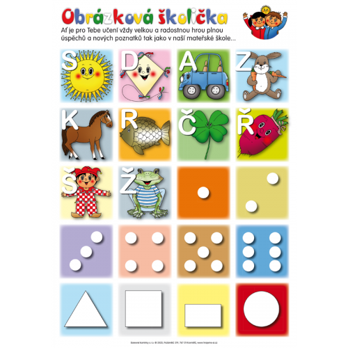 Samolepící obrázky Obrázková školička