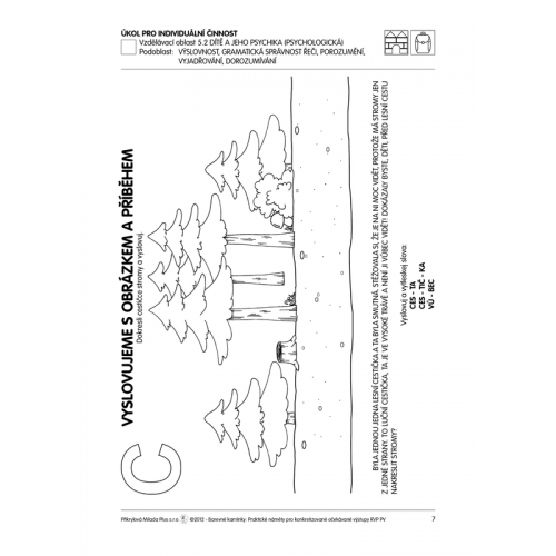 Praktické náměty pro konkretizované očekávané výstupy - Dítě a jeho psychika