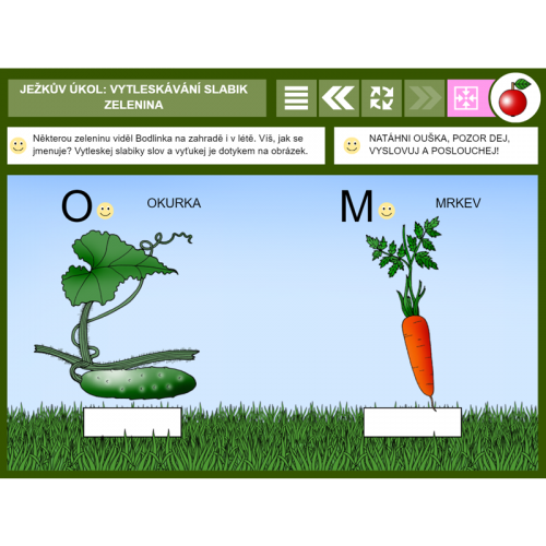 iŠkolička: interaktivní program Říjen