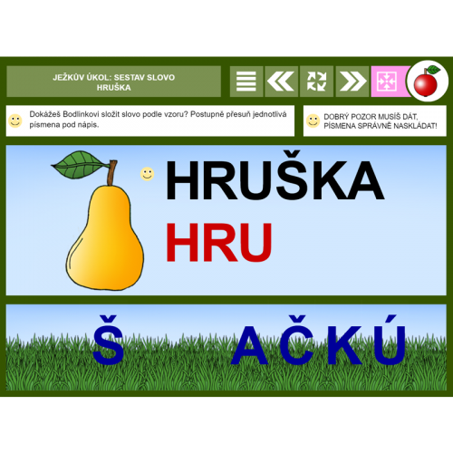 iŠkolička: interaktivní program Říjen