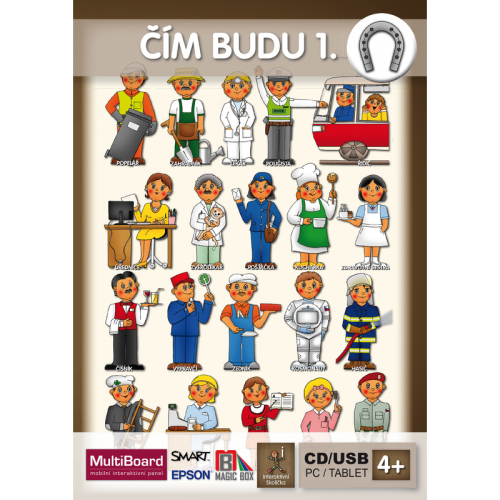 Interaktivní program Hrajeme si a učíme se: ČÍM BUDU 1.