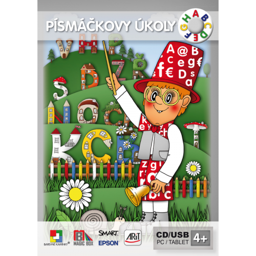 Interaktivní program Hrajeme si se slovy a s písmenky: PÍSMÁČKOVY ÚKOLY