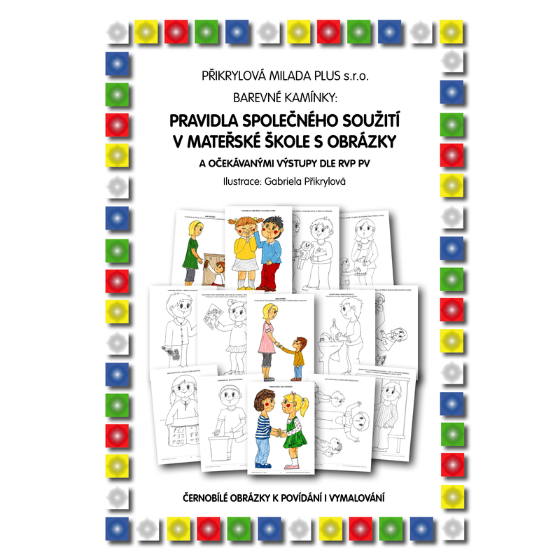 Pravidla společného soužití v MŠ s obrázky