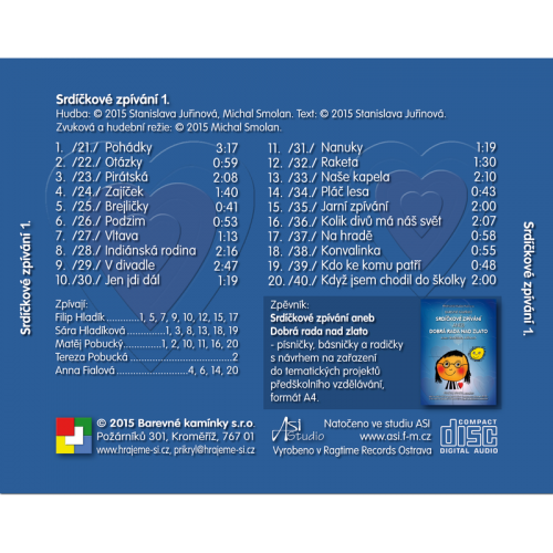 Srdíčkové zpívání 1. - CD