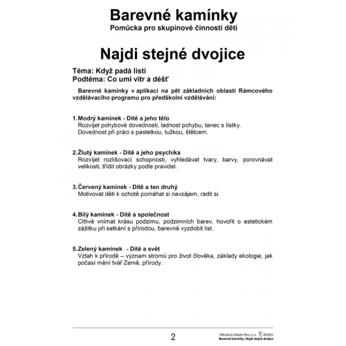 ePublikace: Najdi stejné dvojice