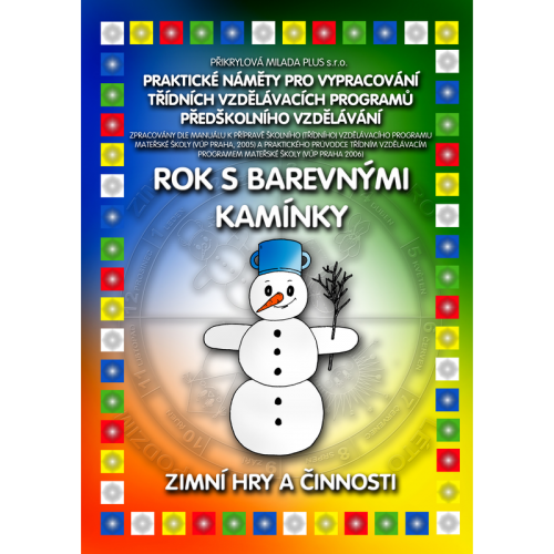 iŠkolička: ePublikace Rok s Barevnými kamínky - Zimní hry a činnosti
