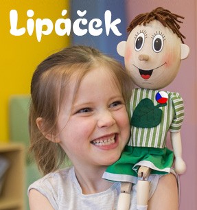 Motivační výuková loutka Lipáček